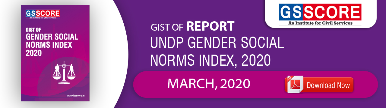 Undp Gender Social Norms Index Gsni Gs Score