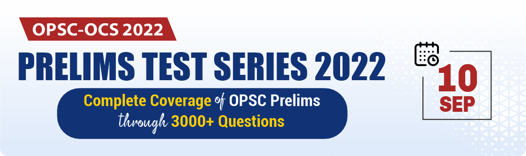OPSC-OCS Prelims Test Series 2022