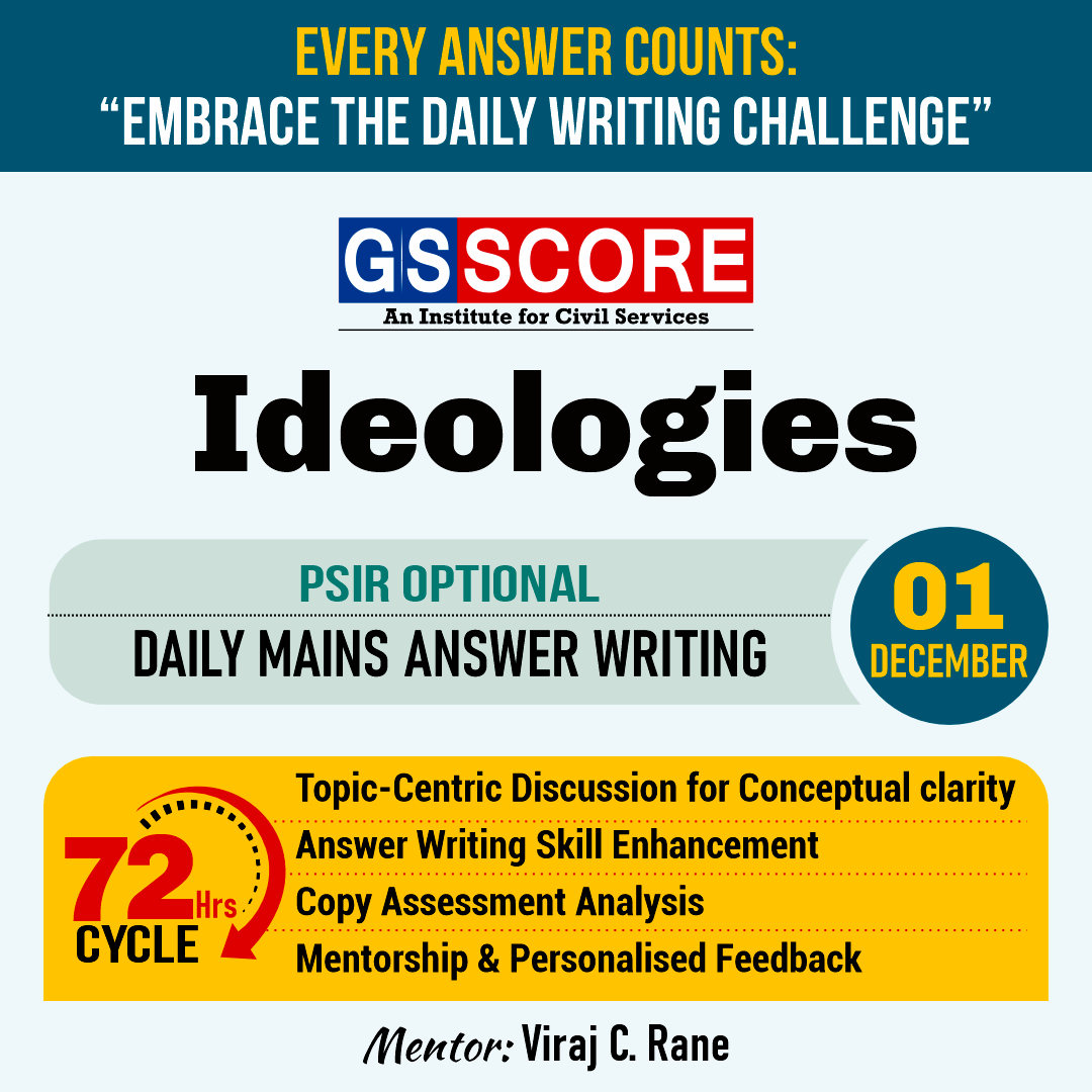 PSIR Optional (Ideologies ) by Viraj C Rane