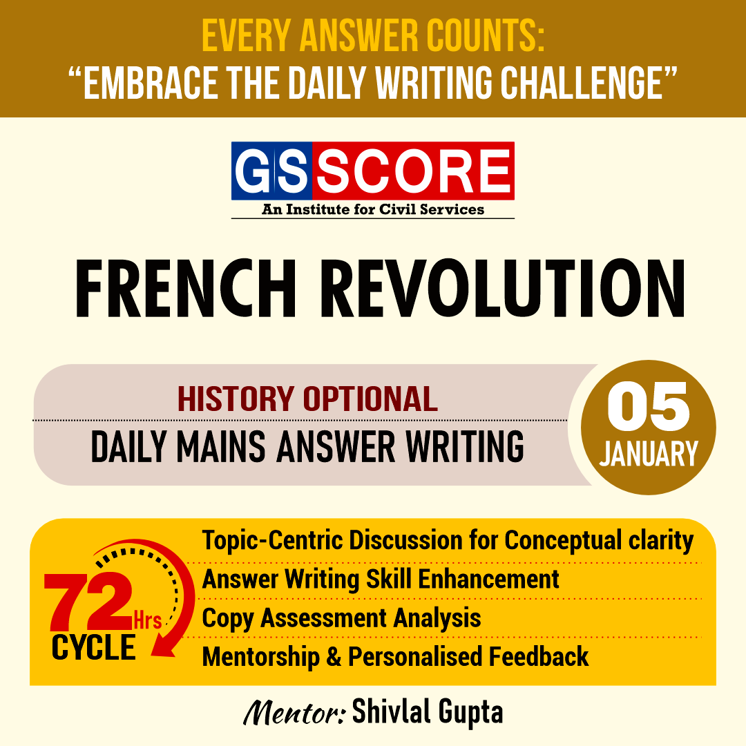 History Optional ( French Revolution) by Shivlal Gupta