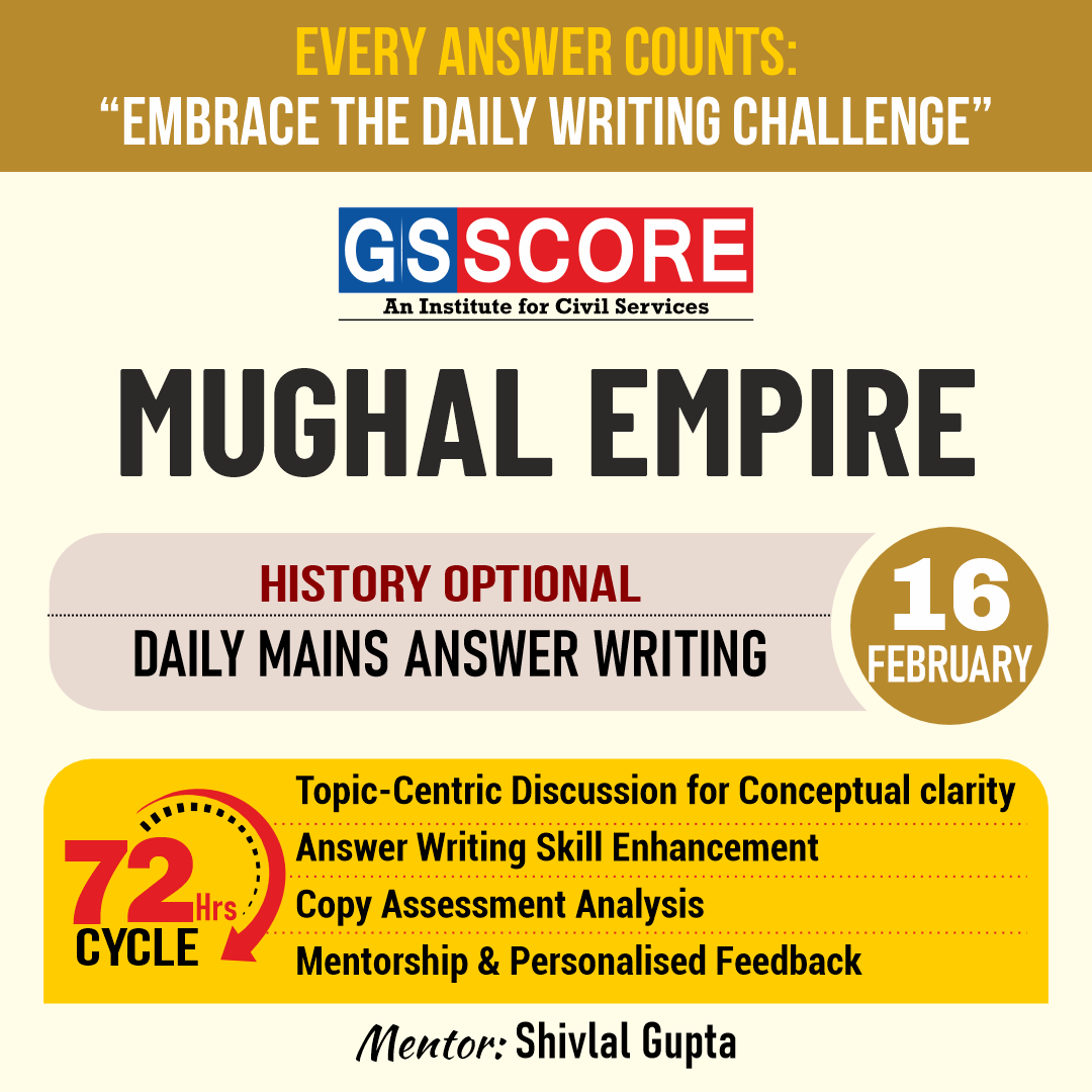 History Optional (Mughal Empire) by Shivlal Gupta