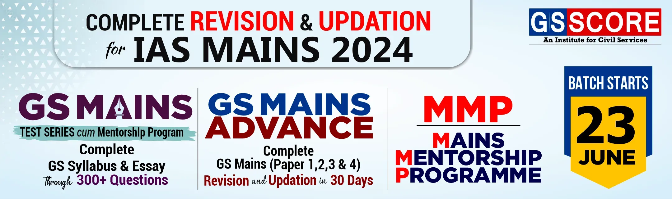 Best IAS Coaching in Delhi, India | UPSC Classes - GS SCORE