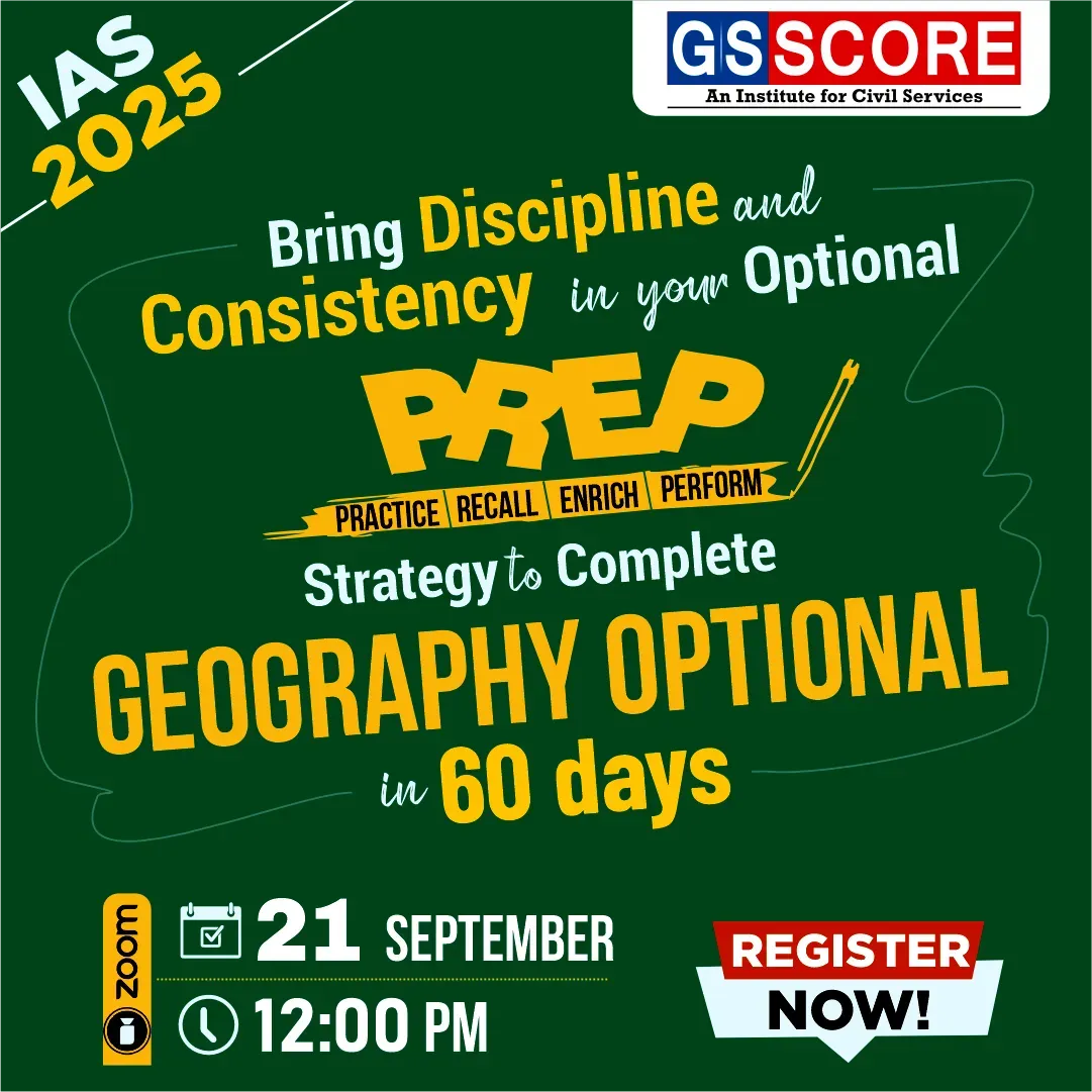 PREP- Strategy to Complete Geography Optional in 60 days