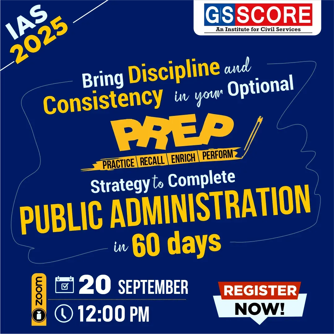 PREP- Strategy to Complete Public Administration Optional in 60 days