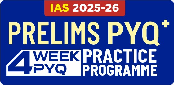 IAS 2025-26: Prelims PYQ⁺