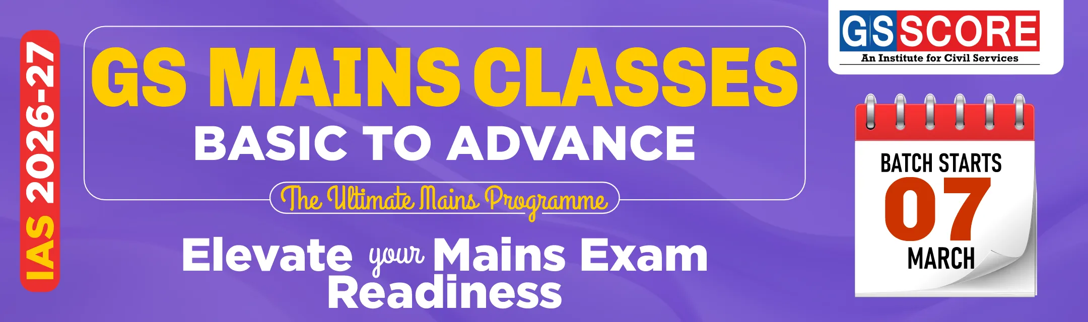 GS MAINS CLASSES 