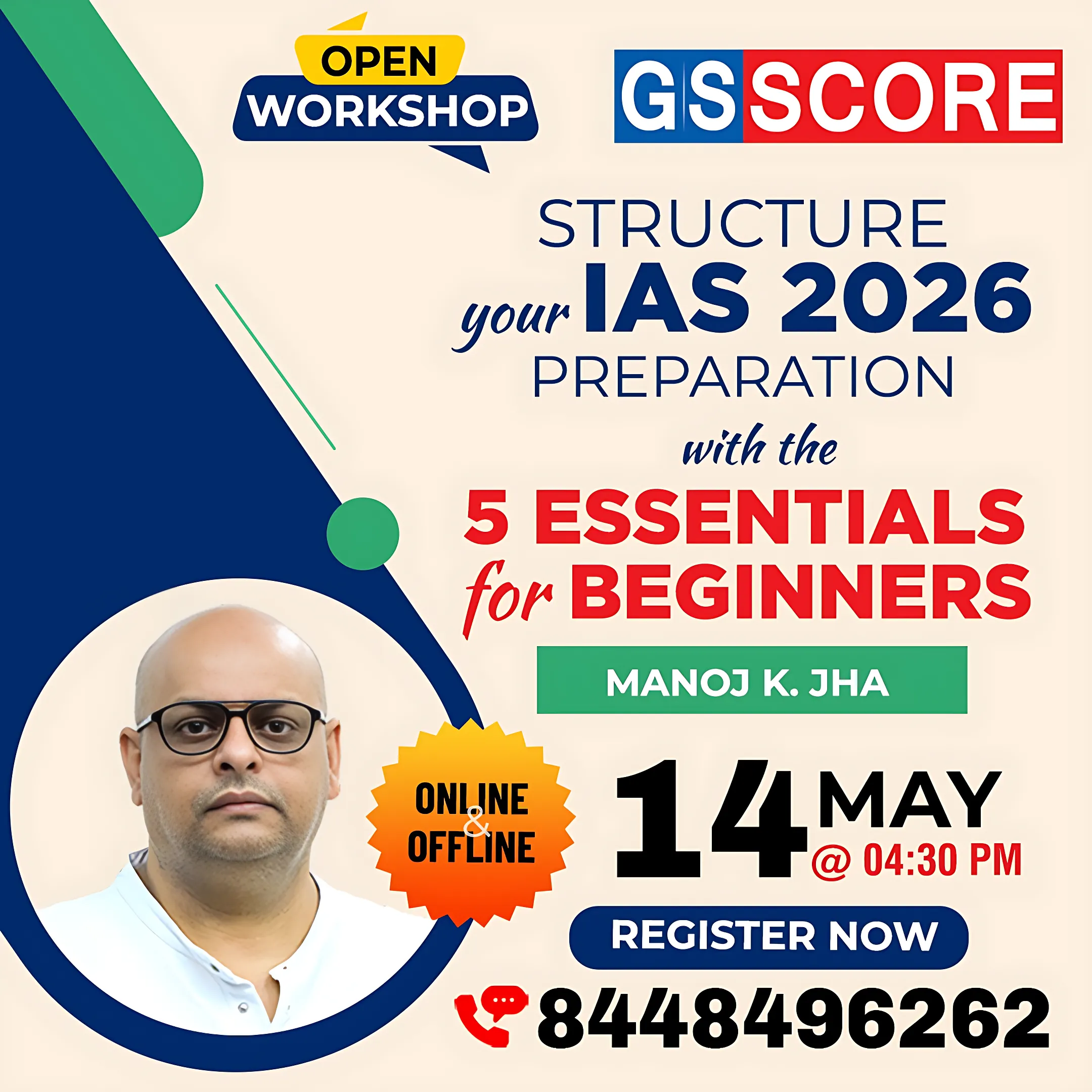 Structure Your IAS 2026 Preparation with the 5 Essentials for Beginners