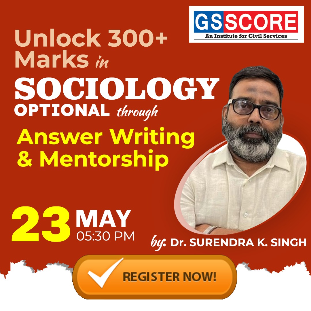 Unlock 300+ Marks in Sociology with Expert Answer Writing & Mentorship!