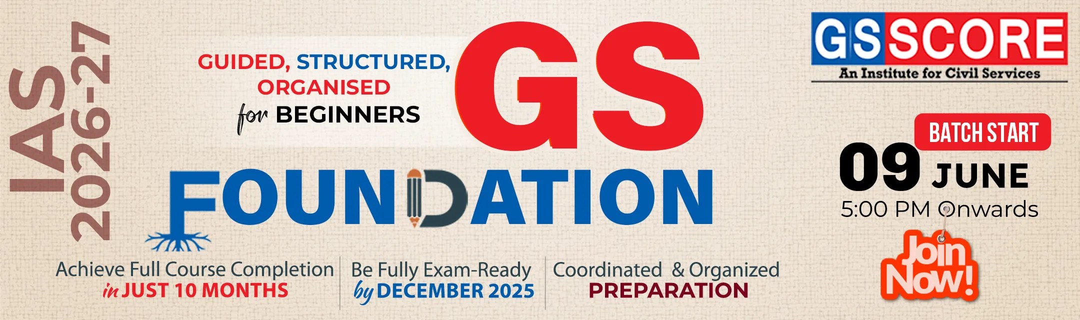 Best UPSC/IAS Coaching Institute in Delhi 2026-27 - GS SCORE