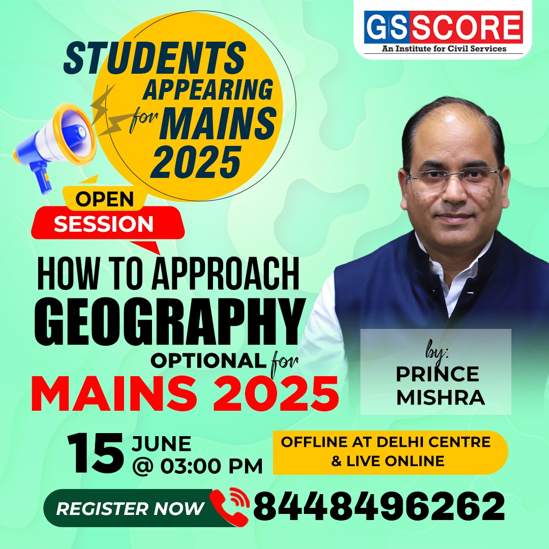 How to Approach Geography Optional for Mains 2025 with Prince Mishra