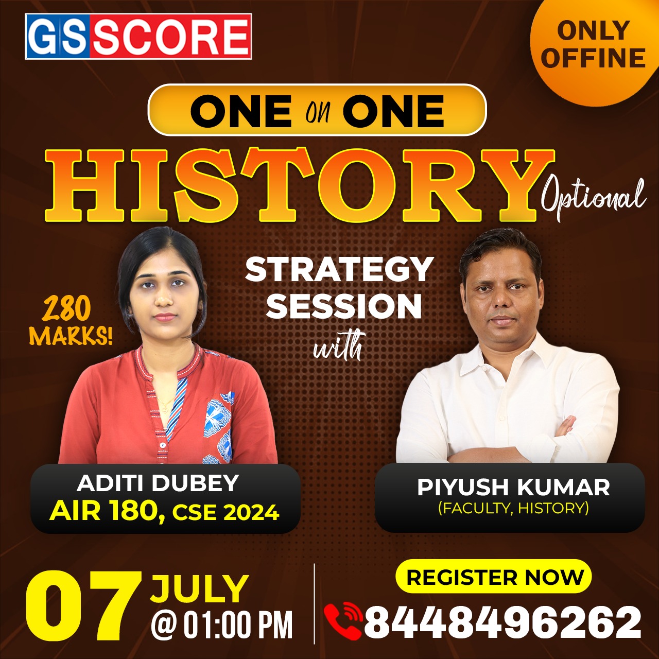 One-on-One with the Topper -  History Optional Strategy Session