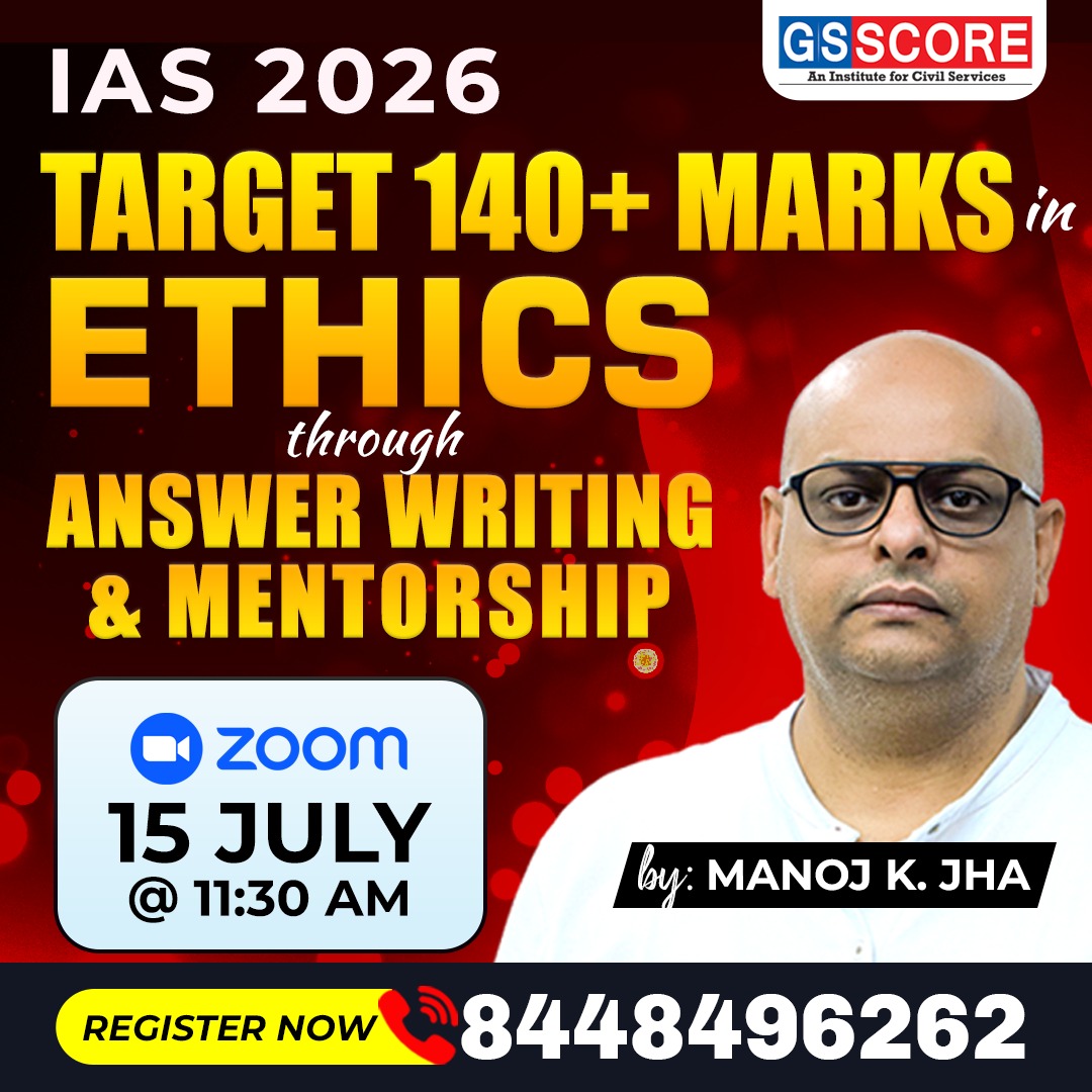Target 140+ marks in Ethics through Answer Writing & Mentorship with Manjo Sir