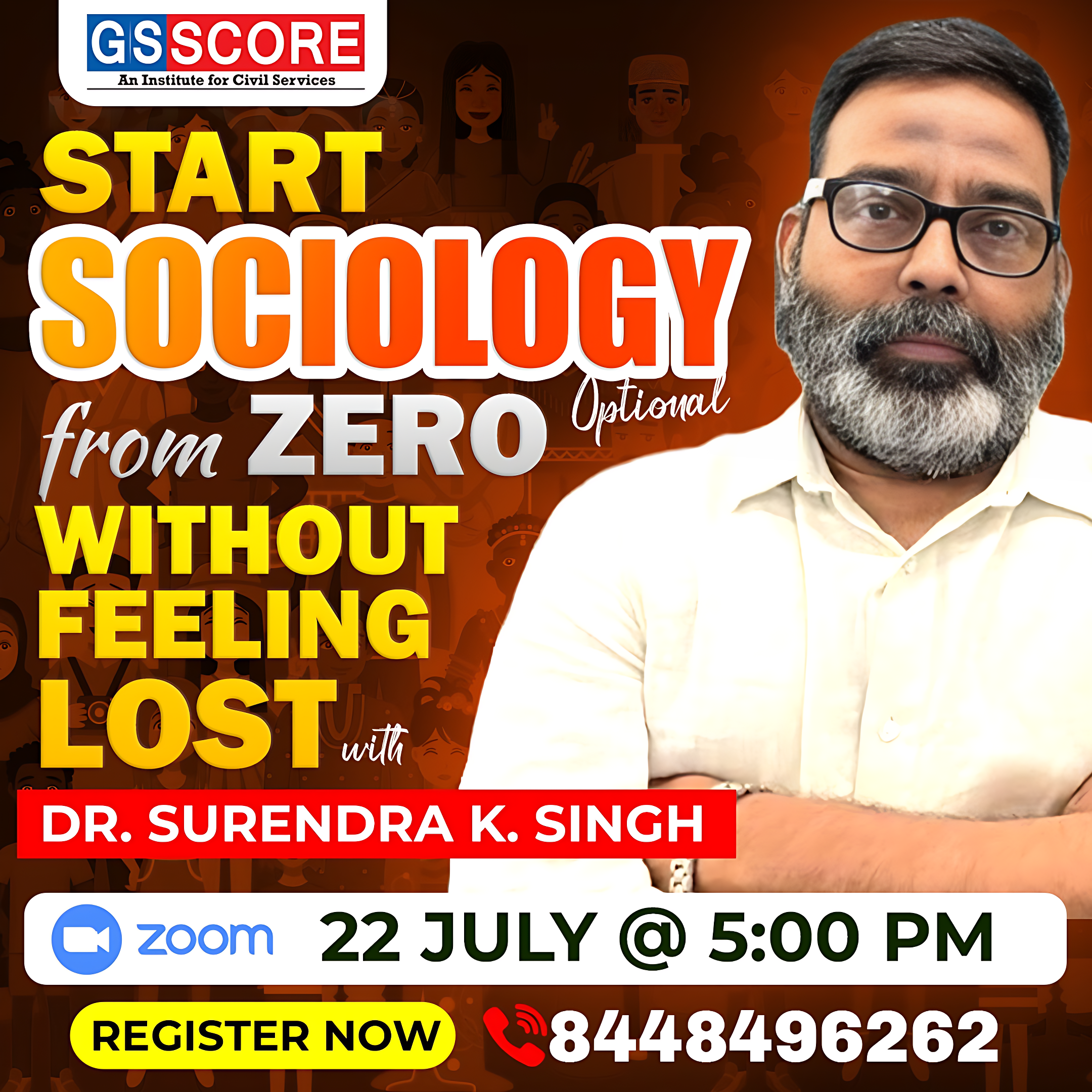 Start Sociology Optional from ZERO Without Feeling LOST with Dr. Surendra K. Singh