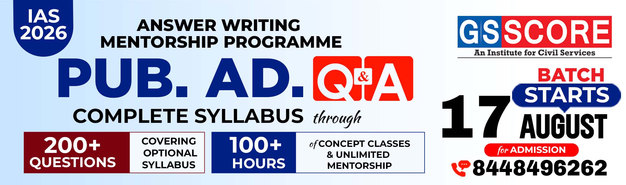 Pub. Ad. Optional Q&A