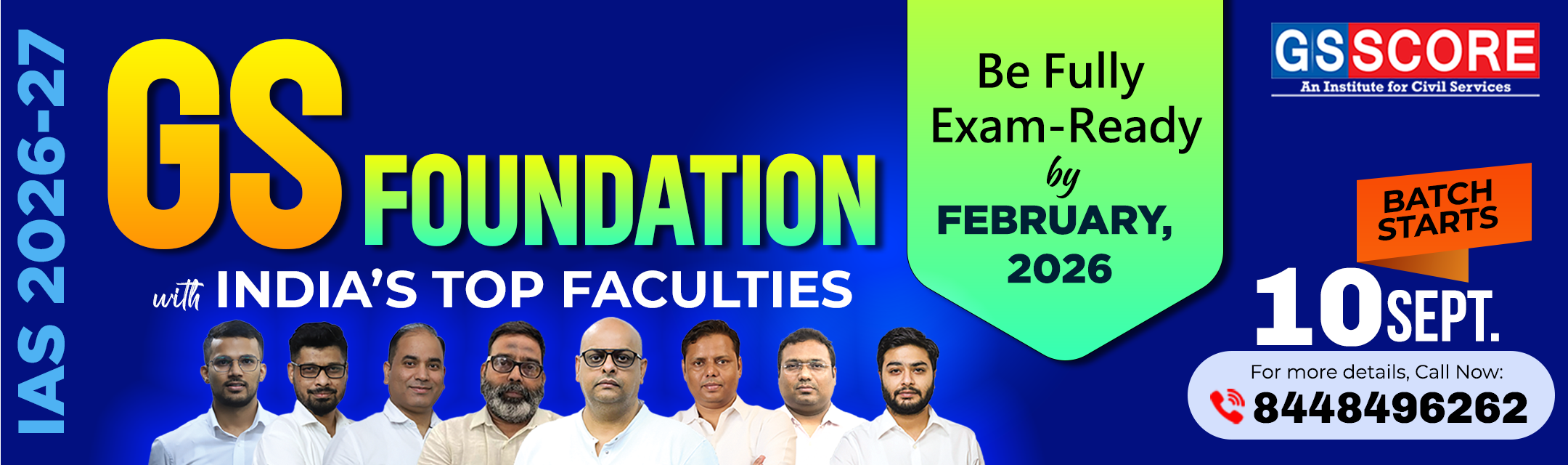 UPSC GS Foundation Course 2026-27 (Prelims + Mains)