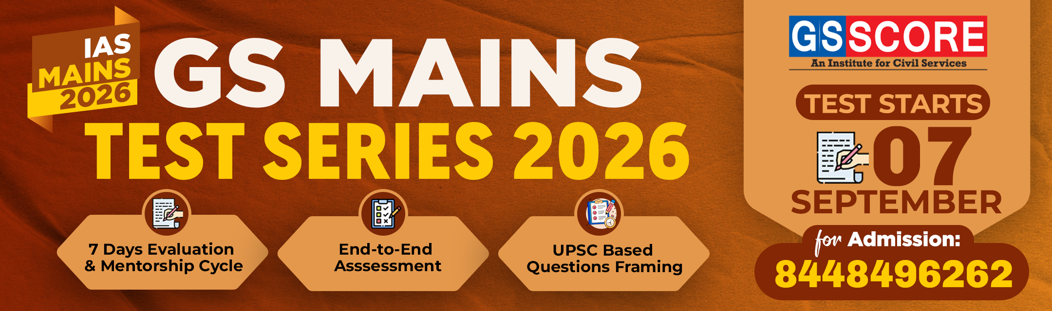 GS SCORE COURSE
