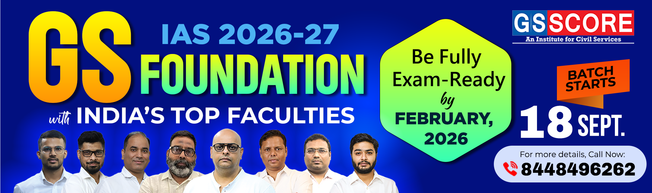 UPSC GS Foundation Course 2026-27 (Prelims + Mains)