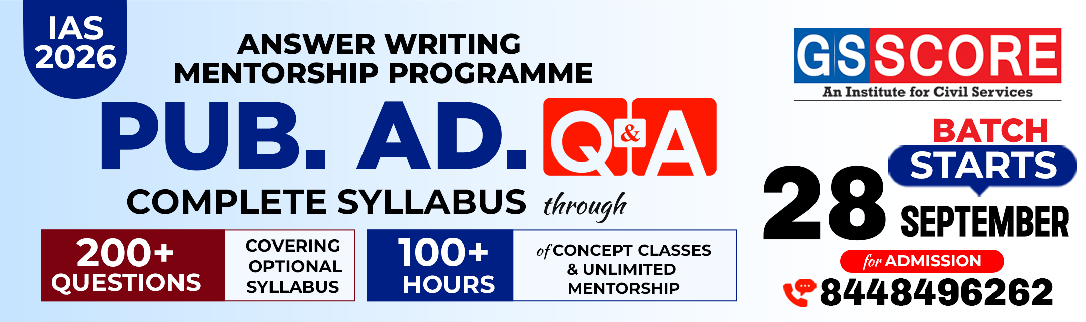 Pub. Ad. Optional Q&A