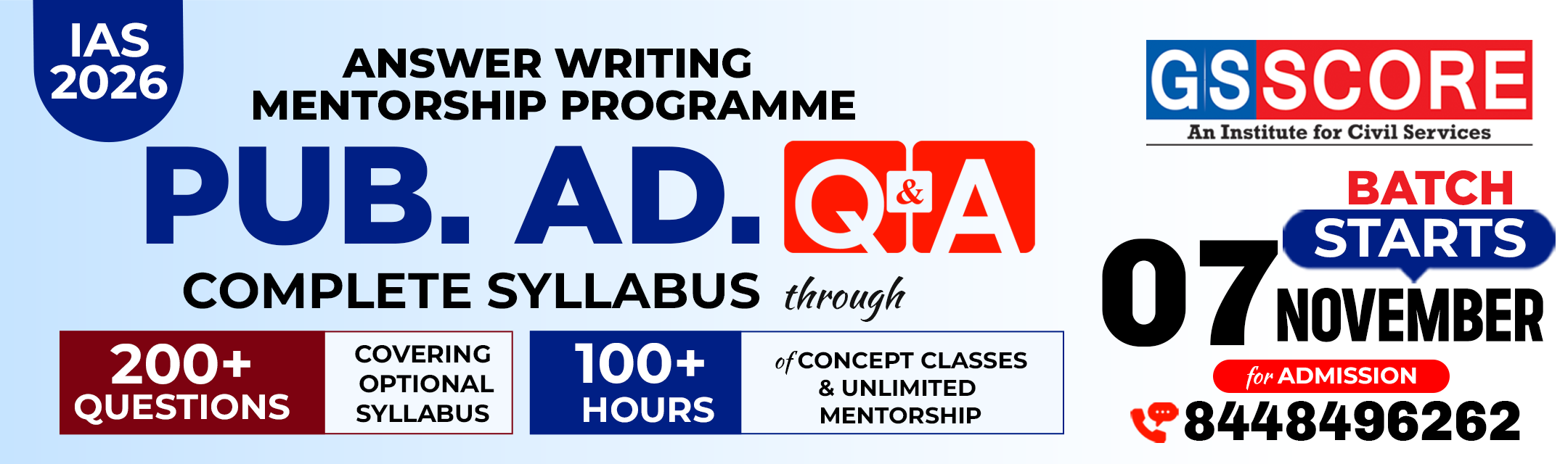 Pub. Ad. Optional Q&A