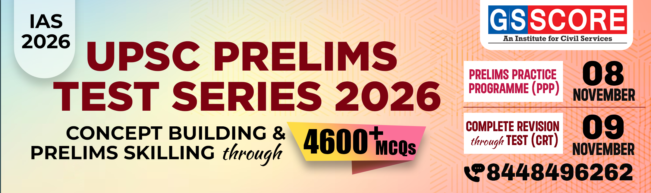 UPSC Prelims Test Series 2026