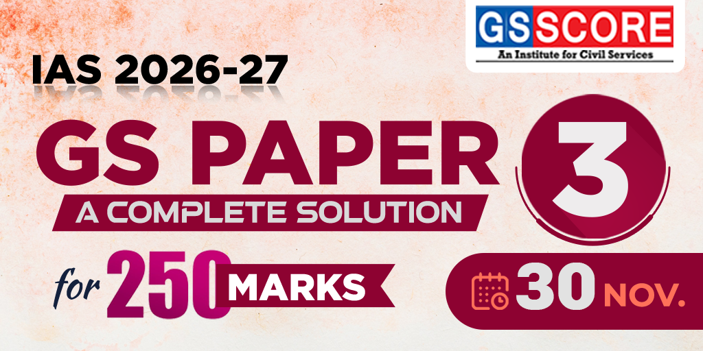 IAS 2026-27: GS Paper-3