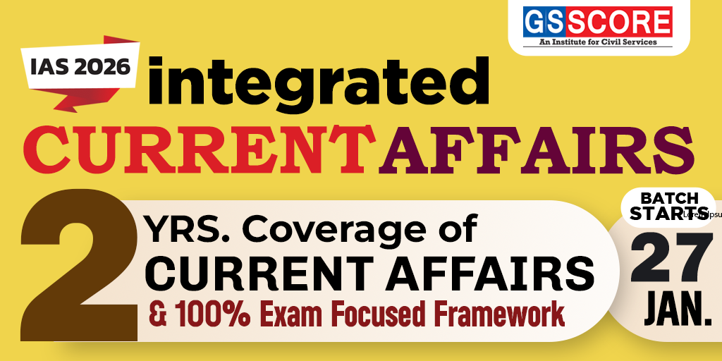 INTEGRATED CURRENT AFFAIRS for PRELIMS & MAINS Image