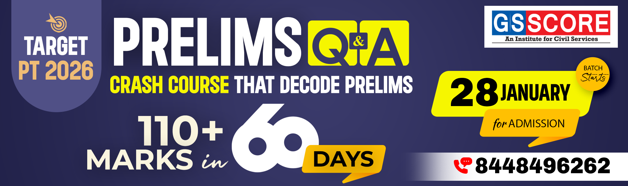 Prelims Crash Course