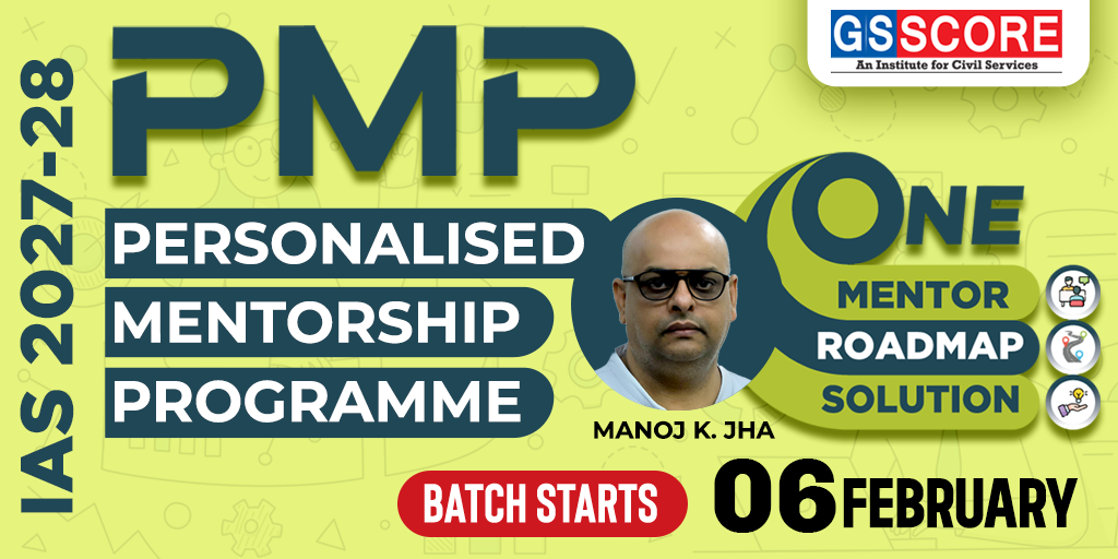 Personalised Mentorship Programme (PMP) for IAS 2027-28 Image