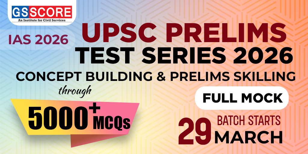 UPSC Prelims Test Series 2026 Image
