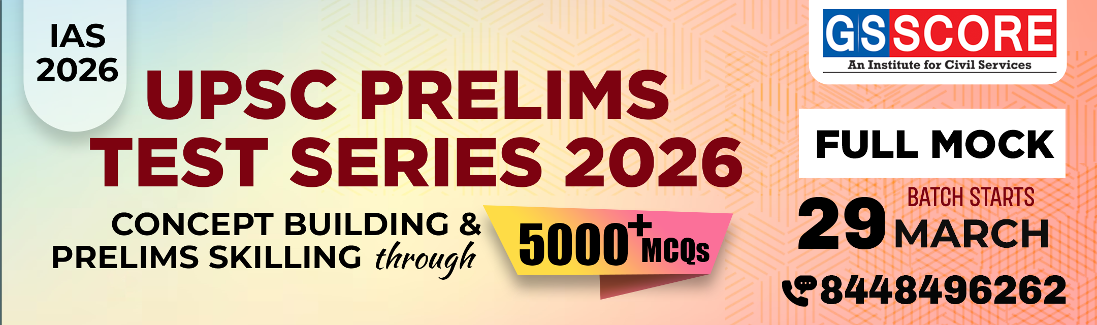 UPSC Prelims Test Series 2026