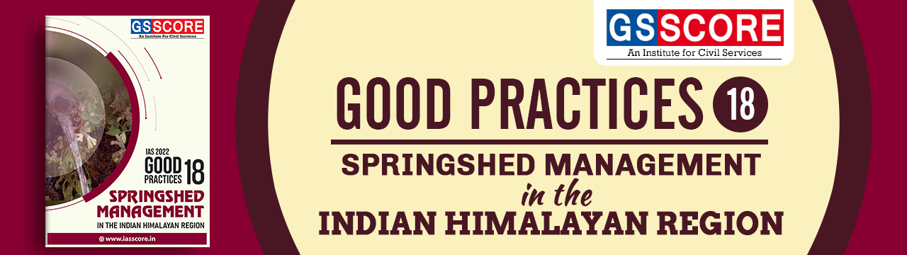 Good Practices: Springshed Management in the Indian Himalayan Region