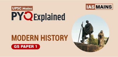 UPSC Mains: Modern History Previous Year Questions