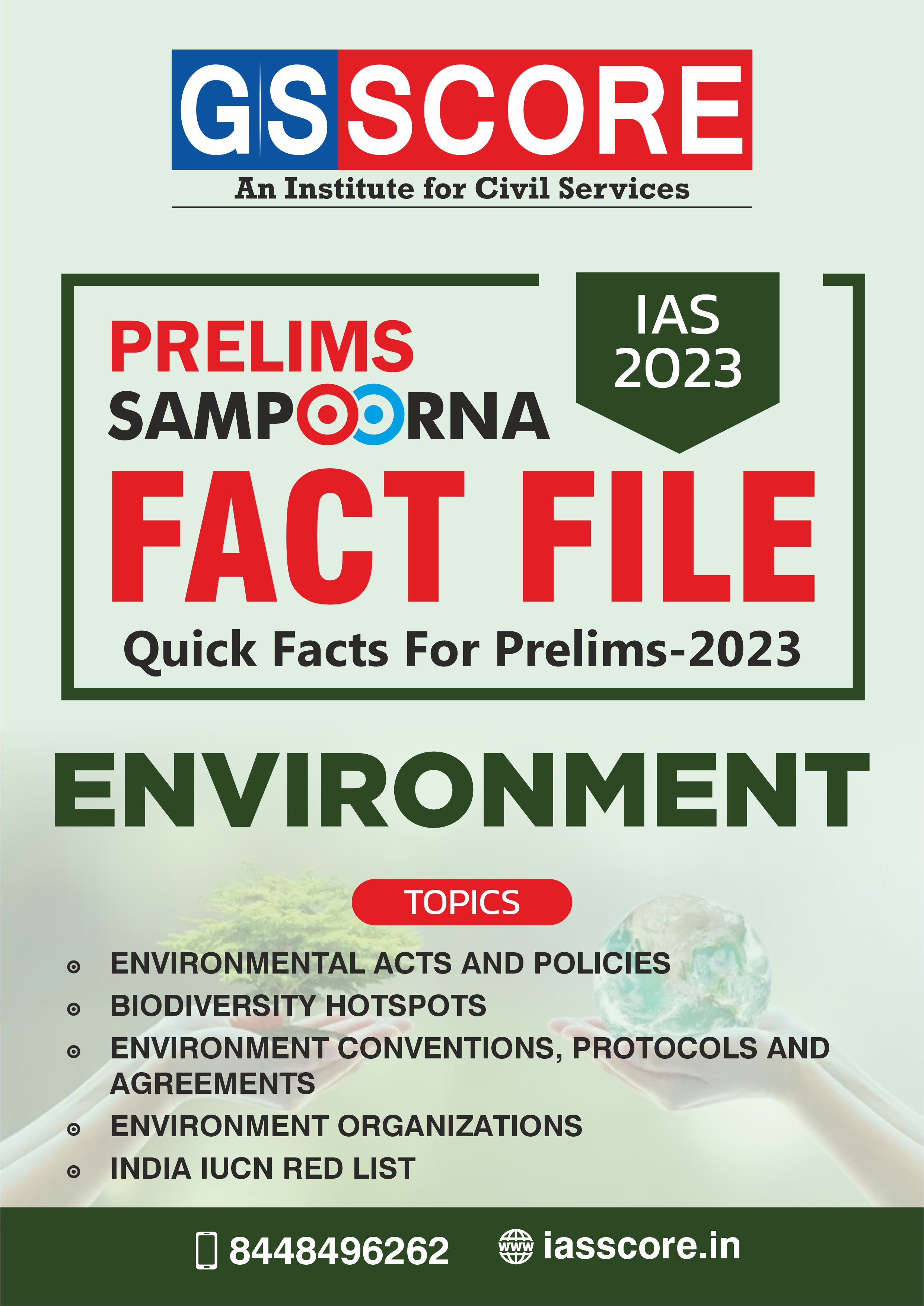 UPSC Prelims Sampoorna Fact File - Environment