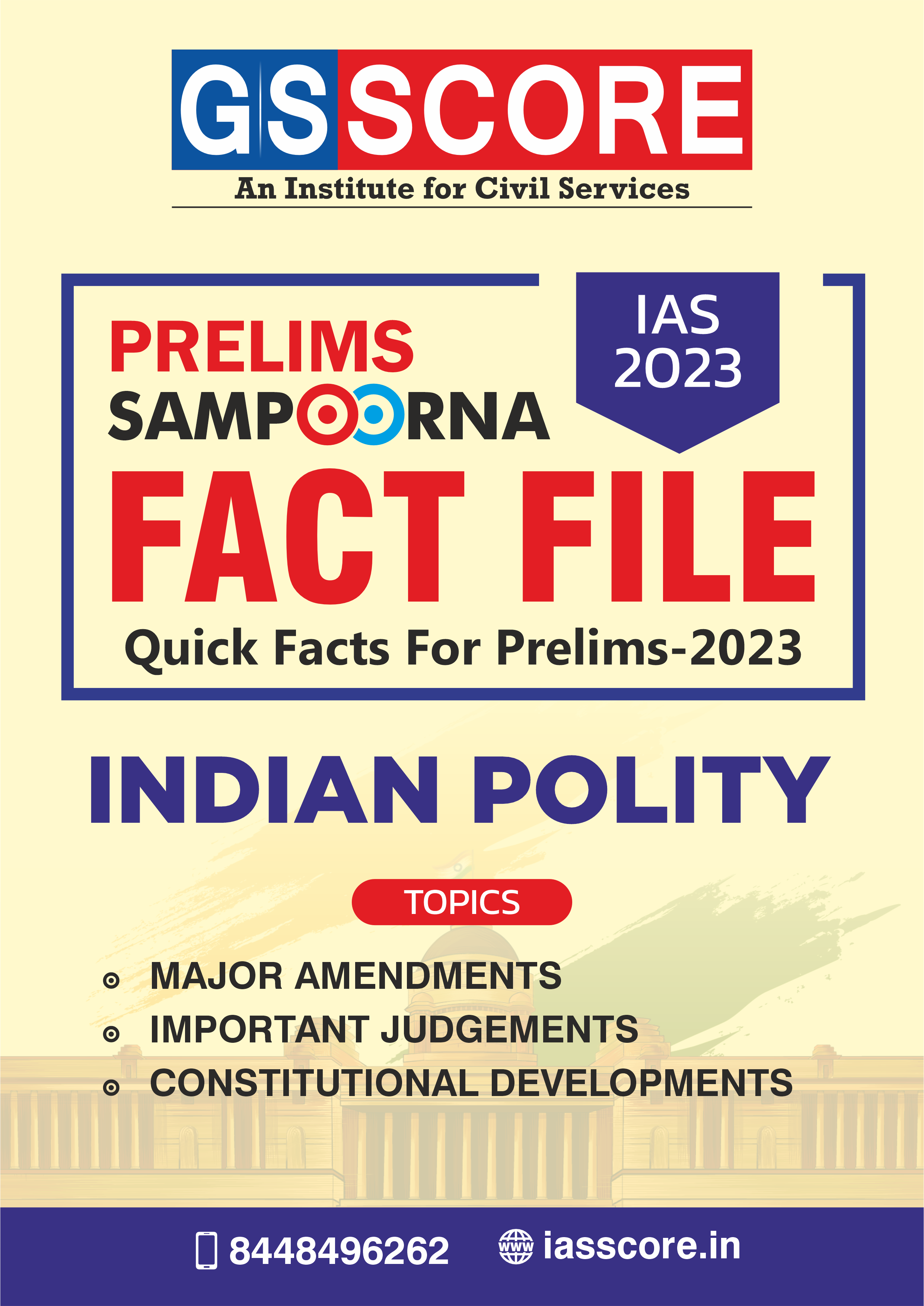 UPSC Prelims Sampoorna Fact File - Polity