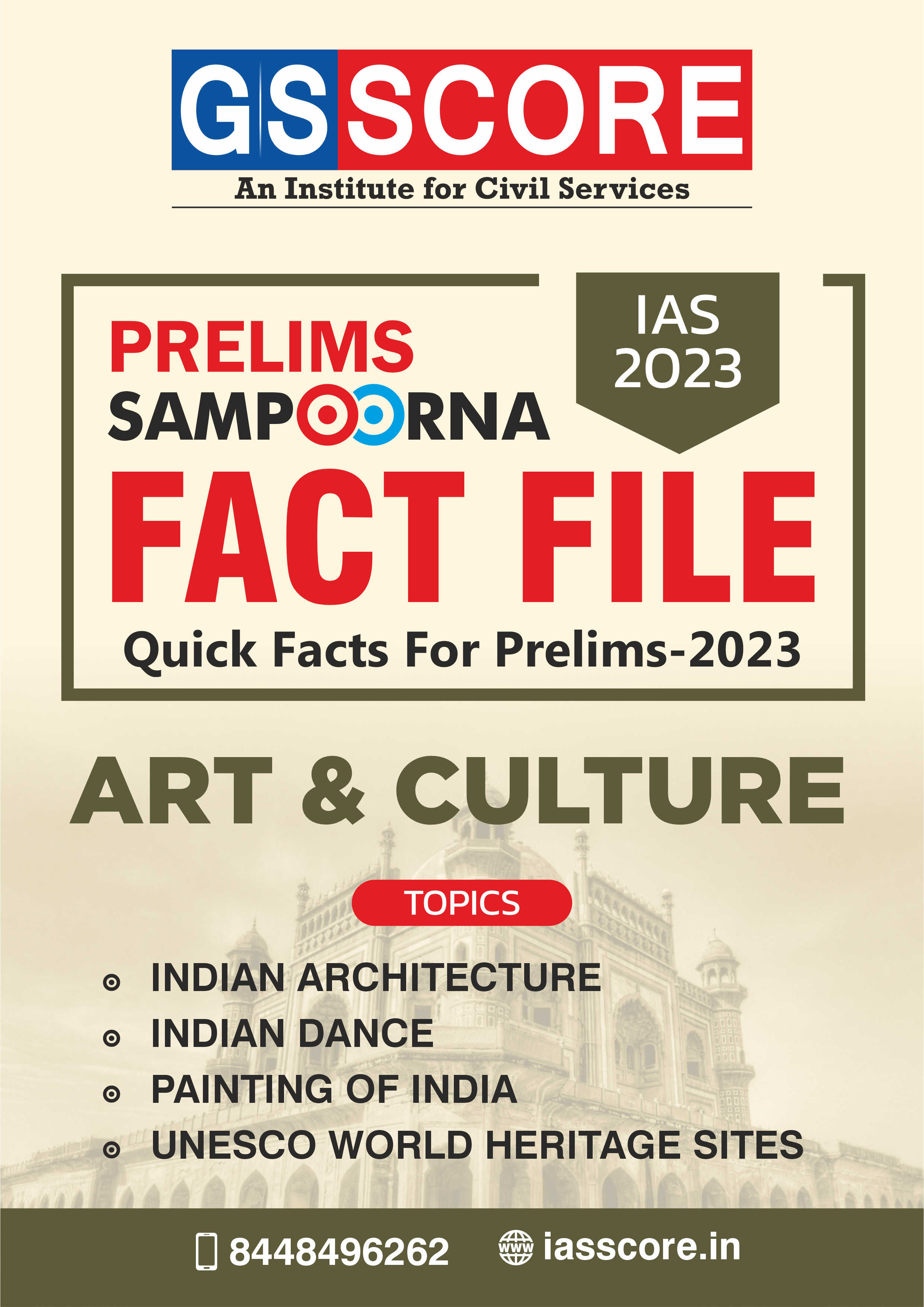 UPSC Prelims Sampoorna Fact File - Art & Culture