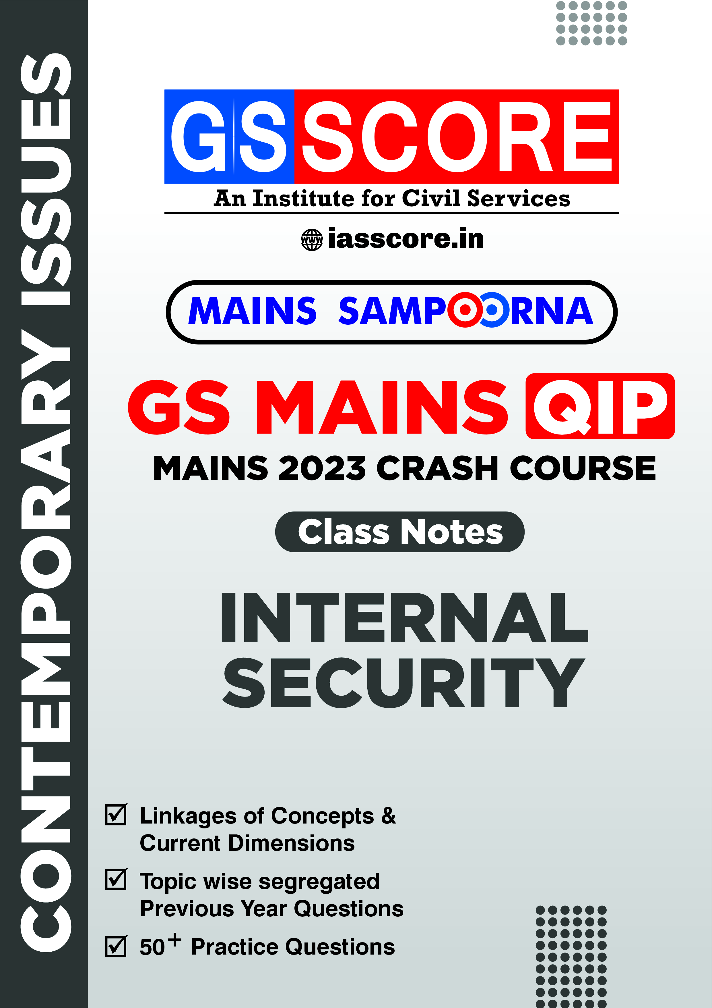 Mains Sampoorna: UPSC Current Affairs Compilation - Internal Security