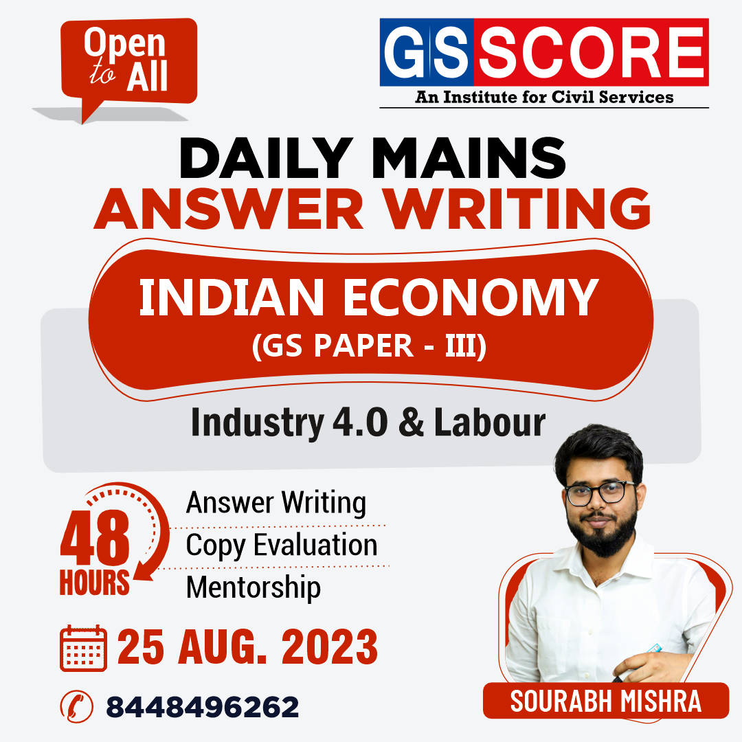 Indian Economy (Industry 4.0 And Labour) by Sourabh Mishra