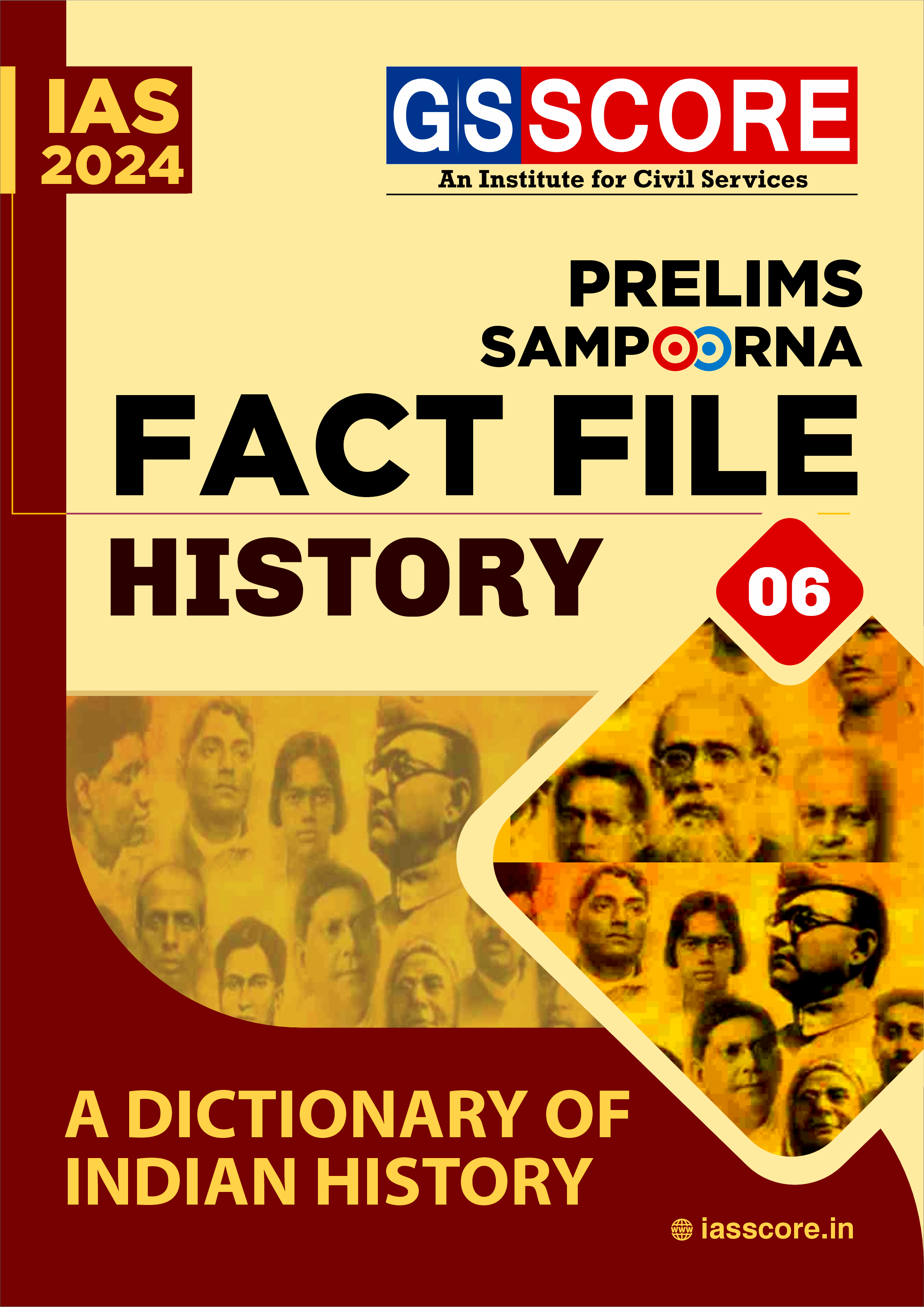 UPSC Prelims Sampoorna Fact File -History- 6 ( A Dictionary of Indian History)
