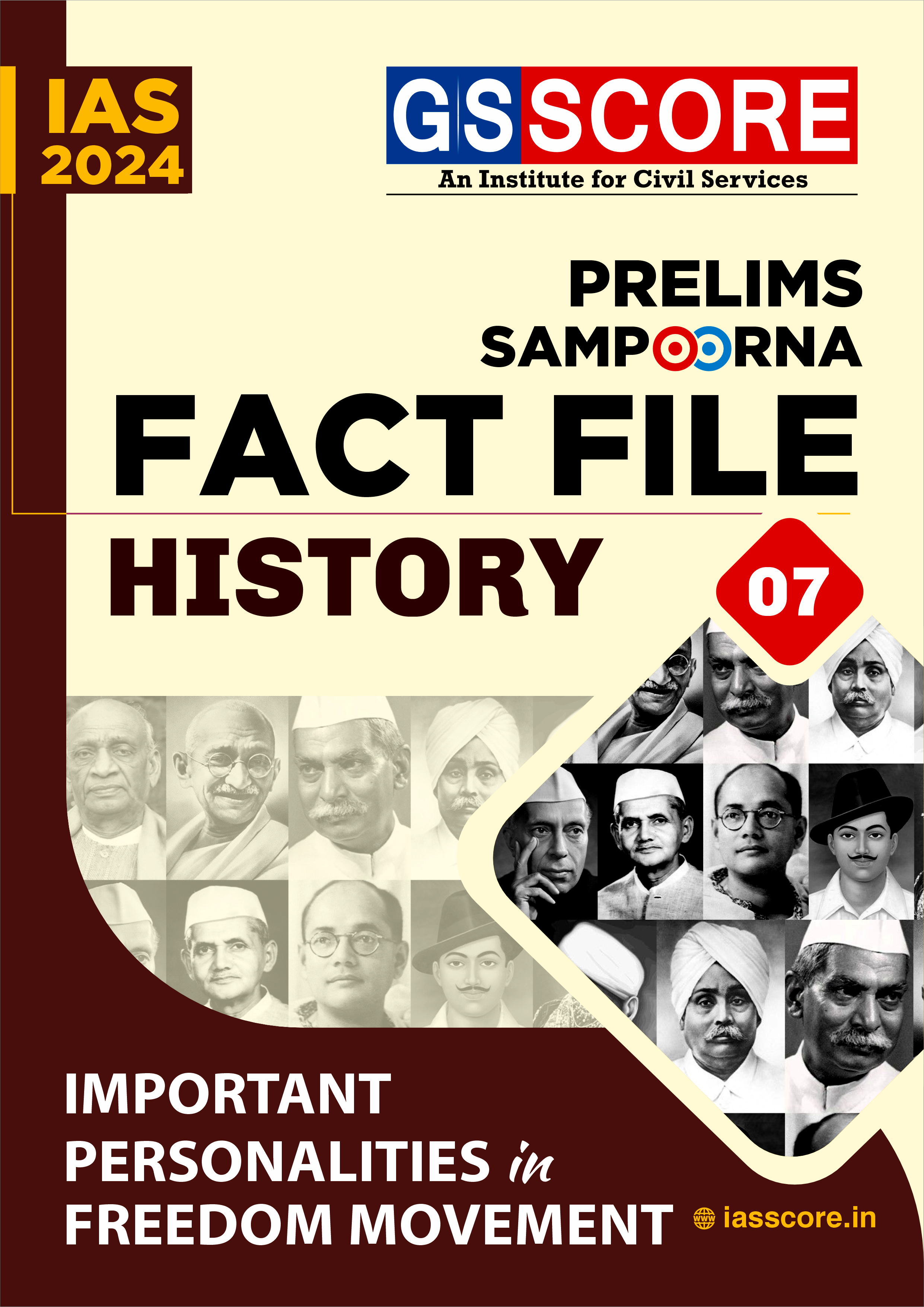 UPSC Prelims Sampoorna Fact File -History-7 (IMPORTANT PERSONALITIES IN FREEDOM MOVEMENT)