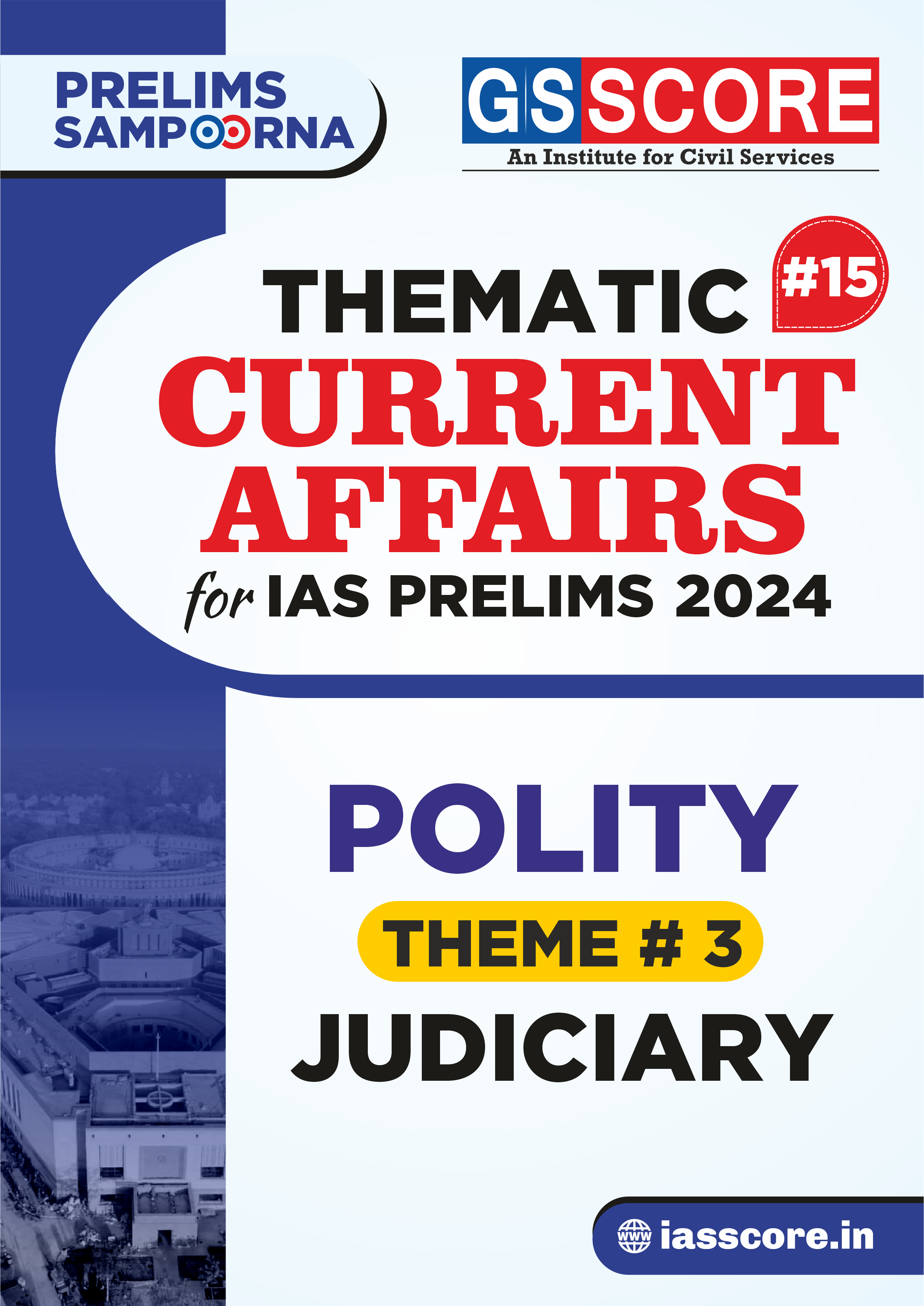 Thematic Current Affairs -15 Polity Theme-3 (Judiciary)