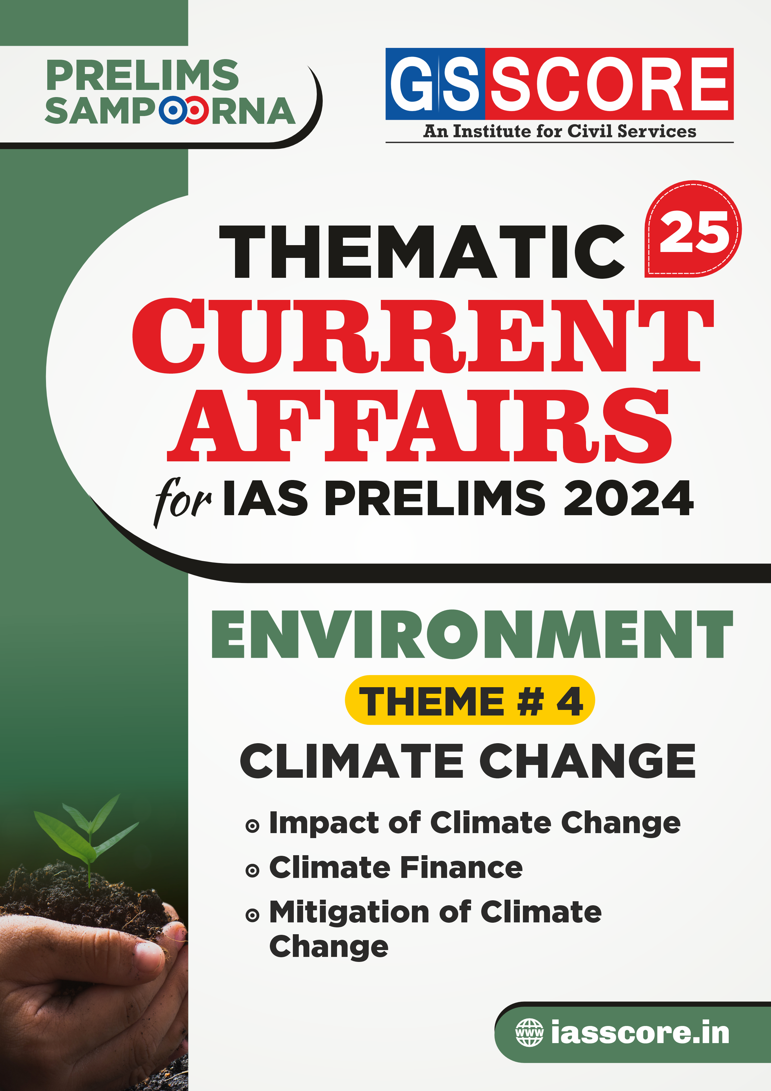 Thematic Current Affairs-25 Thematic Current Affairs [CLIMATE CHANGE]