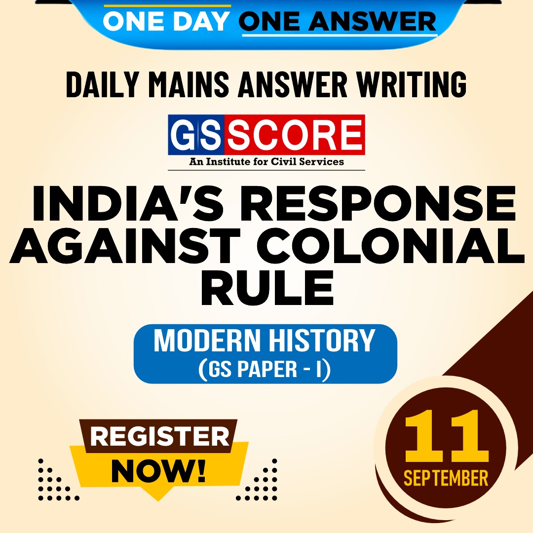 India's Response Against Colonial Rule