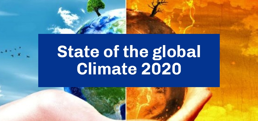 State of the global climate 2020