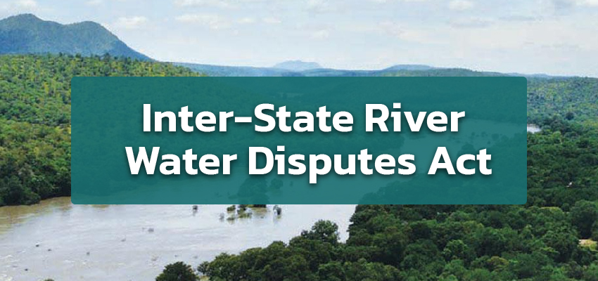 Inter-State River Water Disputes Act