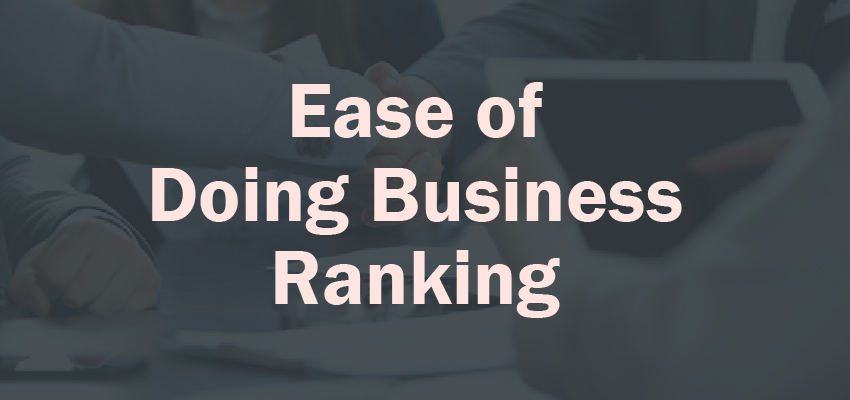 Ease of Doing Business Ranking