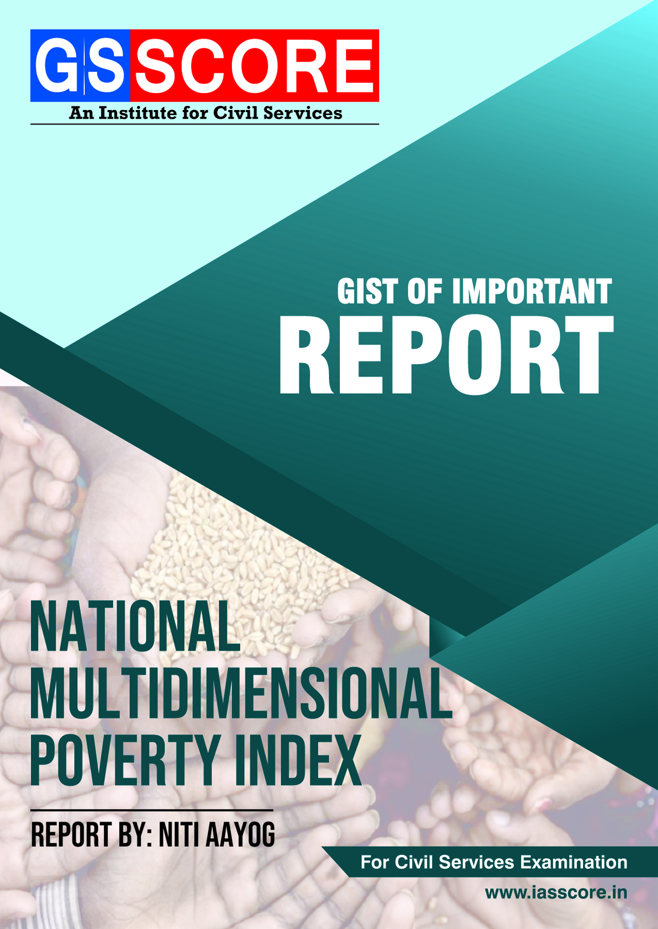 Gist of Report: Multidimensional Poverty Index (MPI)
