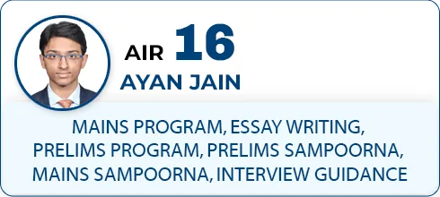 AYAN JAIN,AIR-16