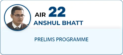 ANSHUL BHATT,AIR-22