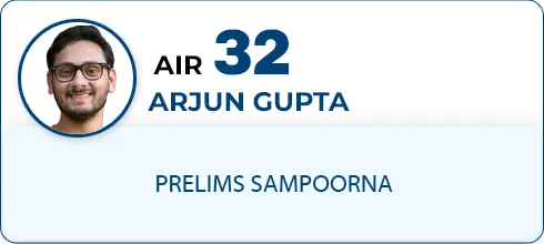 ARJUN GUPTA,AIR-32
