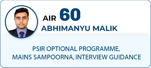 ABHIMANYU MALIK,AIR-60